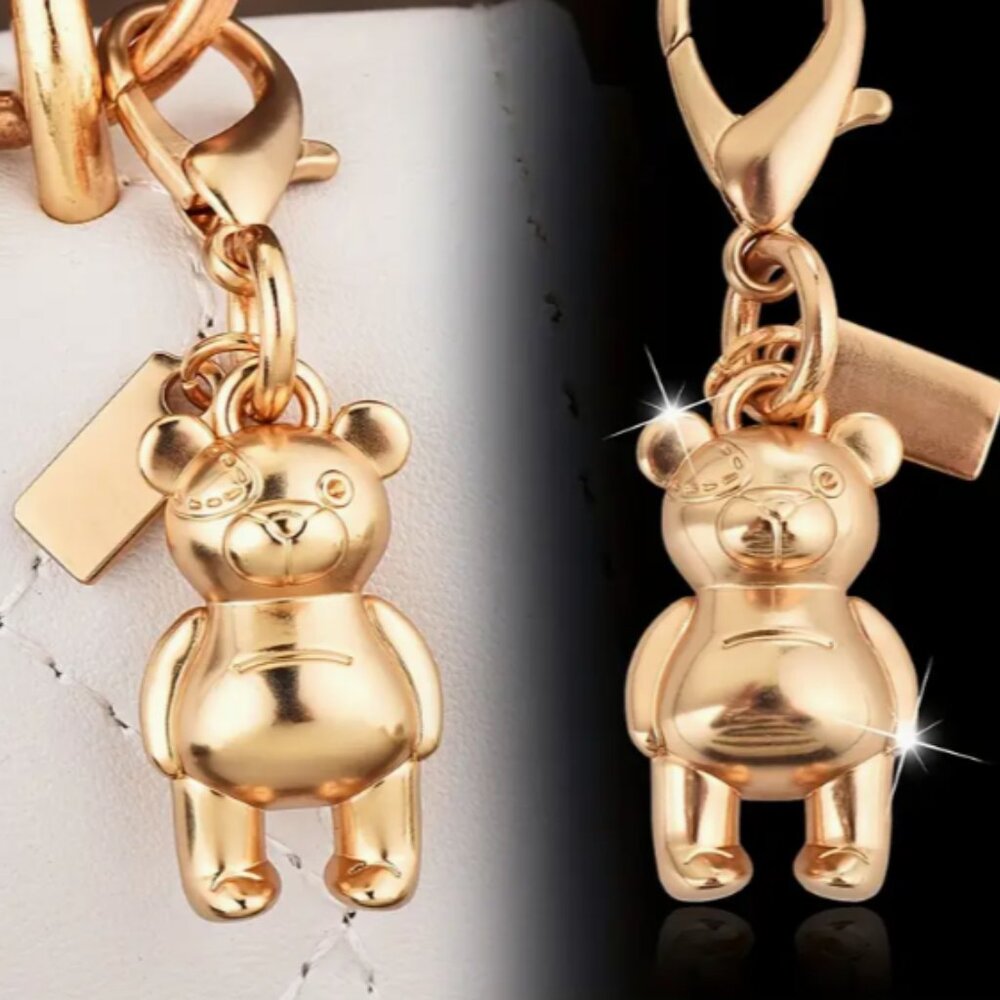 Bear Bag Charm Zipper Pull for Coach